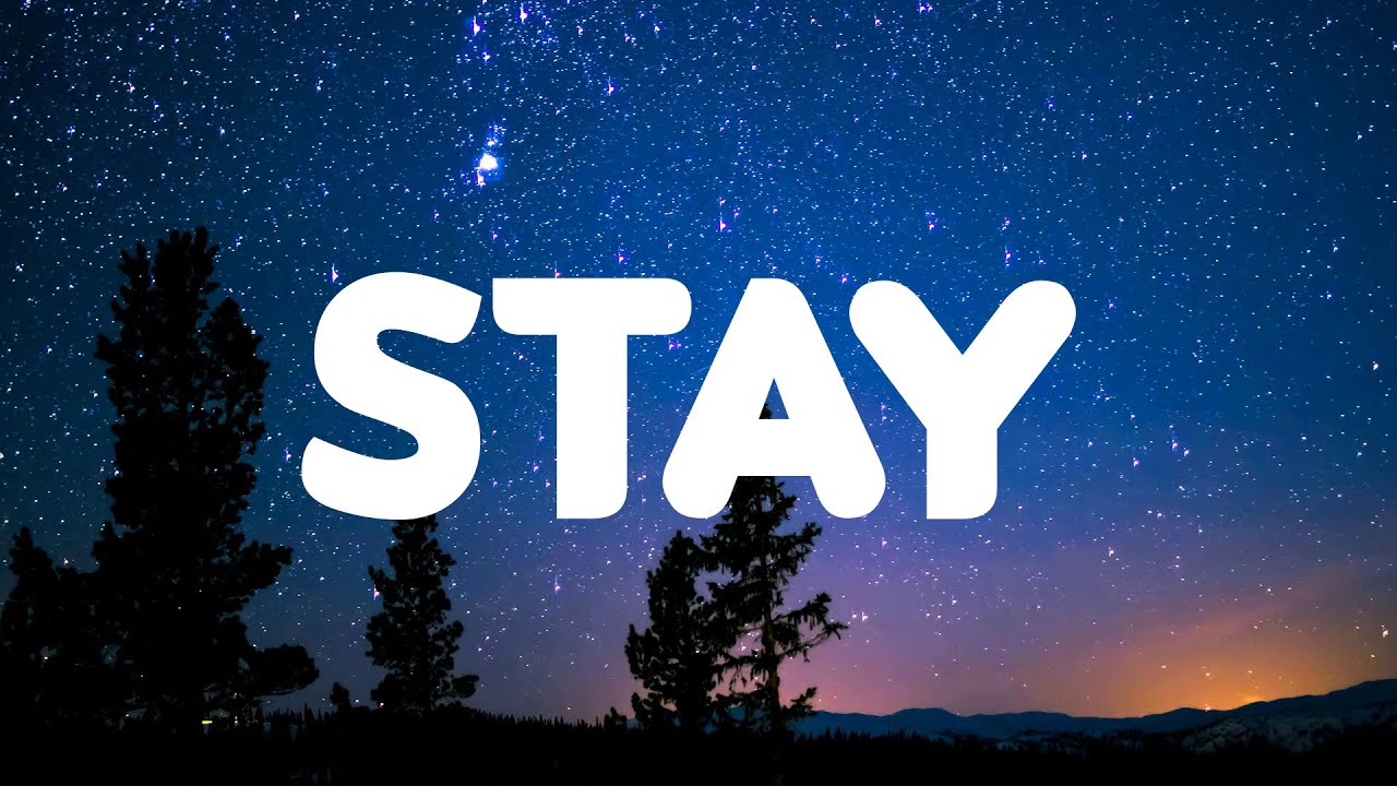 The Kid LAROI, Justin Bieber - Stay (Lyrics) - YouTube